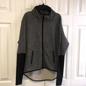 Athleisure zip jacket